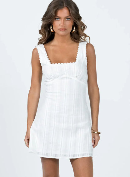 | Textured Mini Sundress