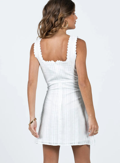 | Textured Mini Sundress