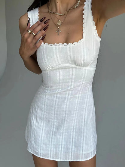 | Textured Mini Sundress