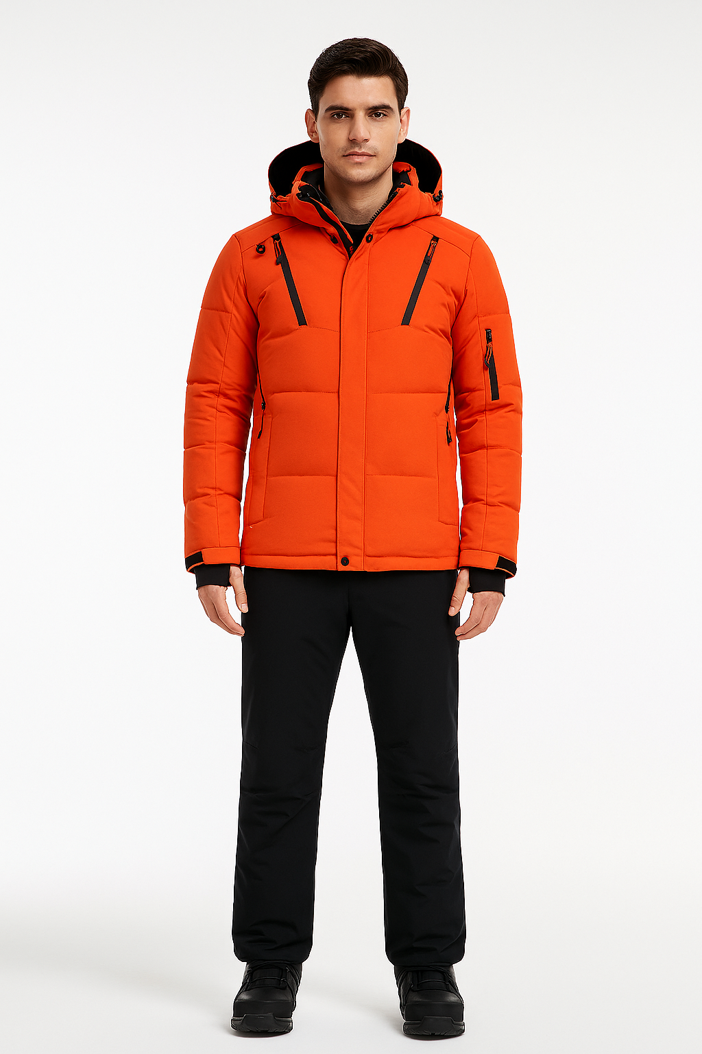 Men's Ski Suit Thermal Windproof Ergonomic Ski Clothes
