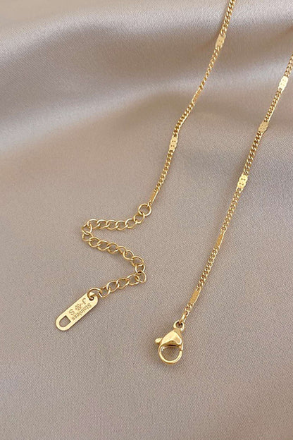 Minimalist Letter Necklace