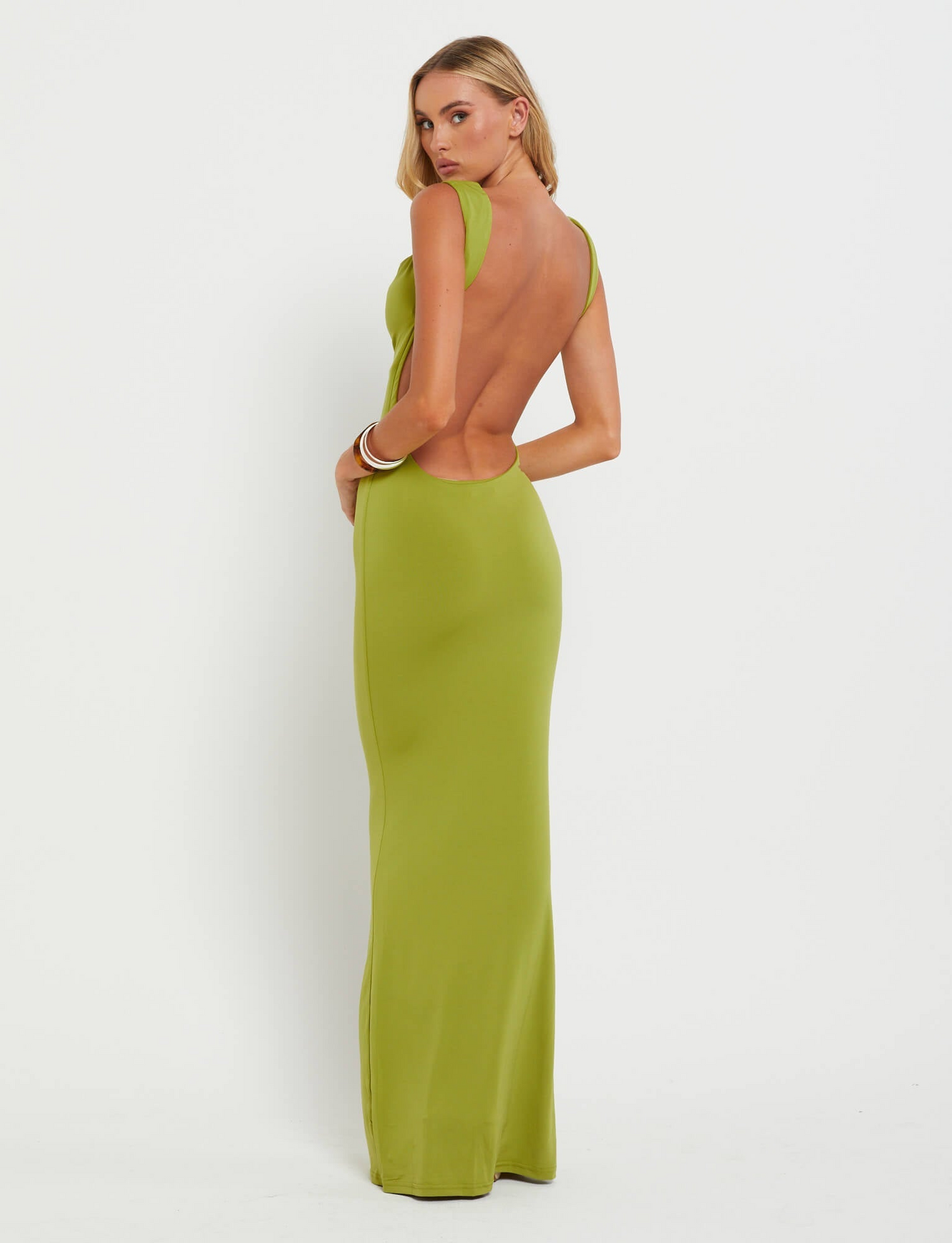 | Open Back Maxi Dress