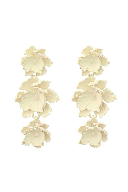 Multi-layer Flower Stud Earrings