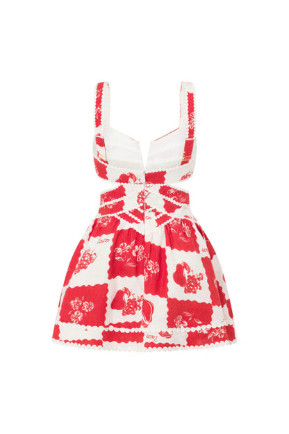 | Mini Dress in Floral Print