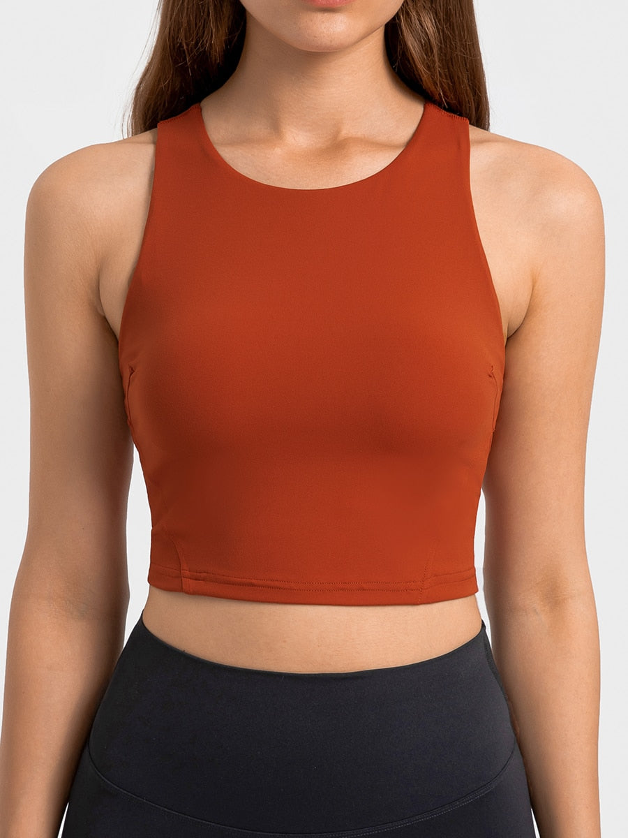 DressBetty - Solid Color Simpel Tank Top