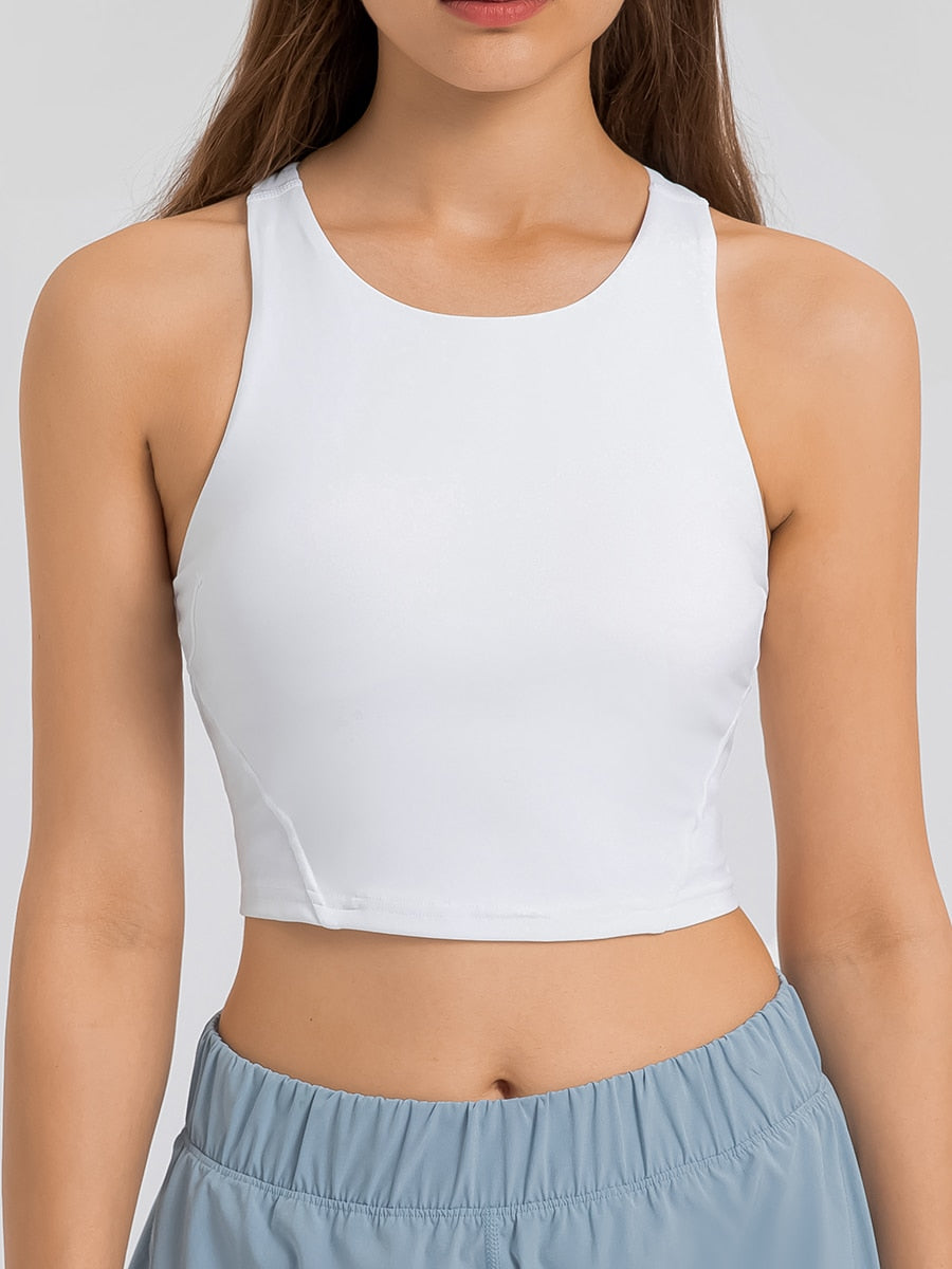 DressBetty - Solid Color Simpel Tank Top