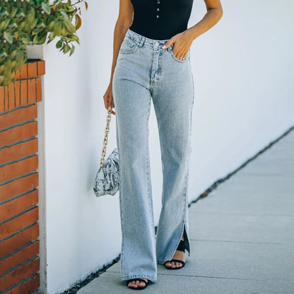 Julia Fashion - Noble High Waist Women Jeans