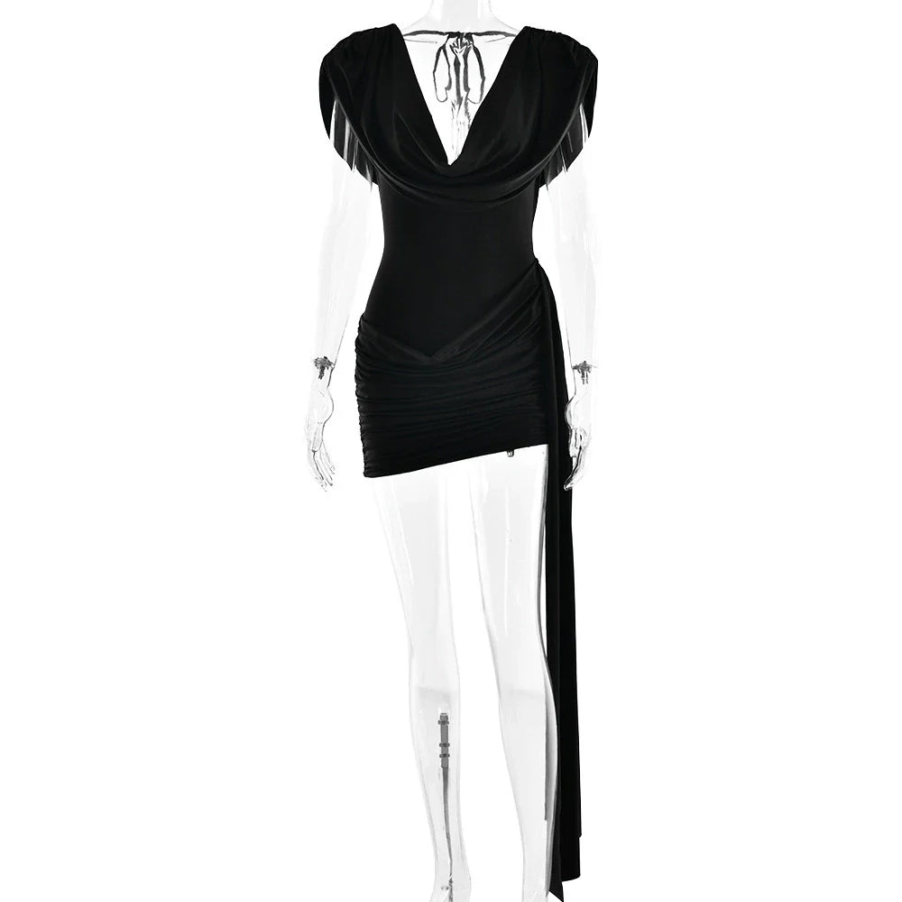 Layan Ruched Mini Dress