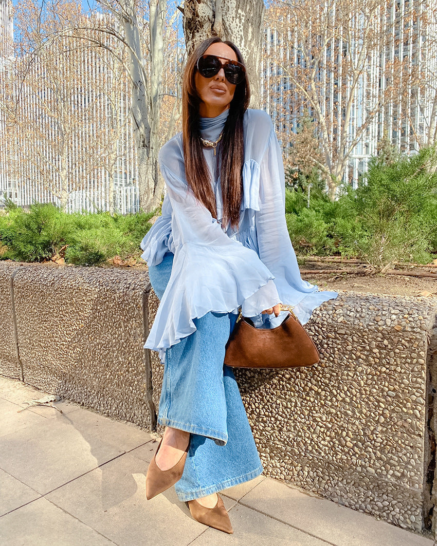 Elise Top - Blue