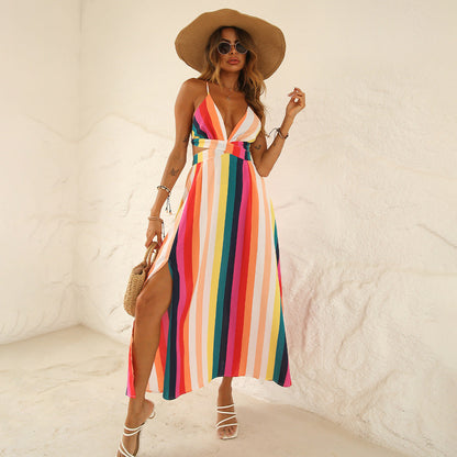 Nicoya Metallic Maxi Dress
