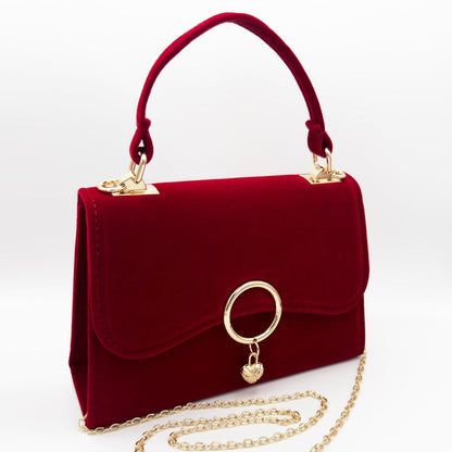 Velvet Dinner Handbag by Lynda