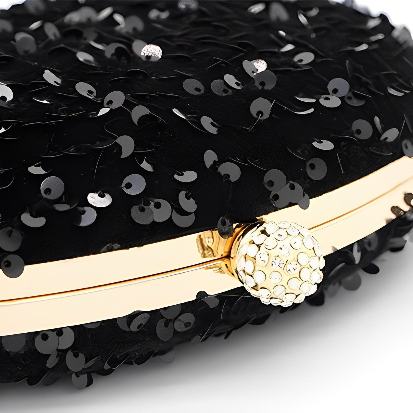 Sequined Clutch Bag by Donna