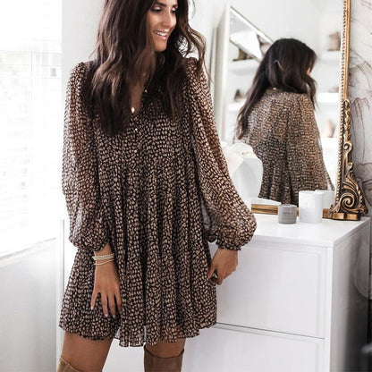 Genevieve Floral Babydoll Dress