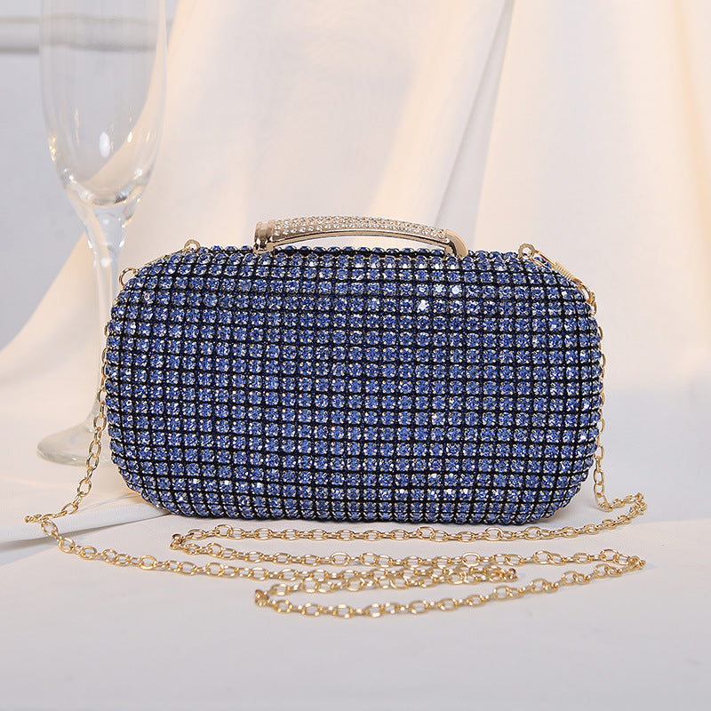 Diamond Encrusted Clutch Bag by Sara