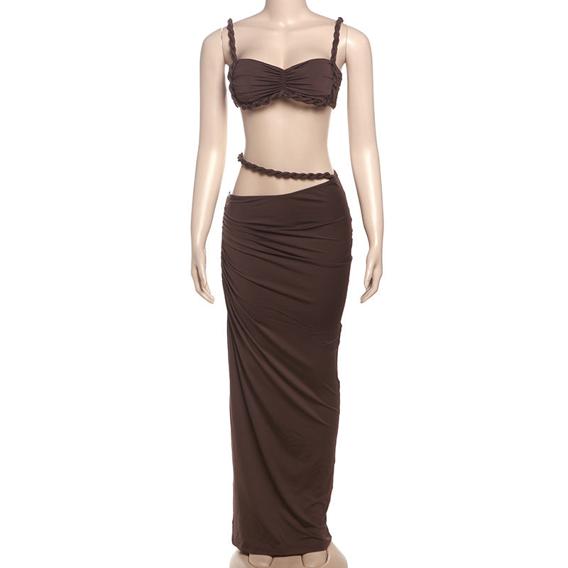 Makoko Co-Ord set - Brown