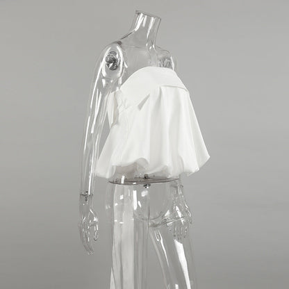 Colon Top - White