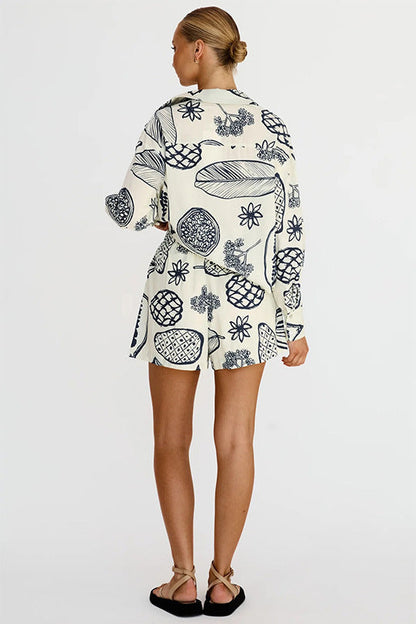 Quirk Perk Co-ord - White