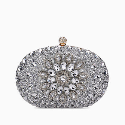 Diamond Encrusted Clutch Bag by Meghan