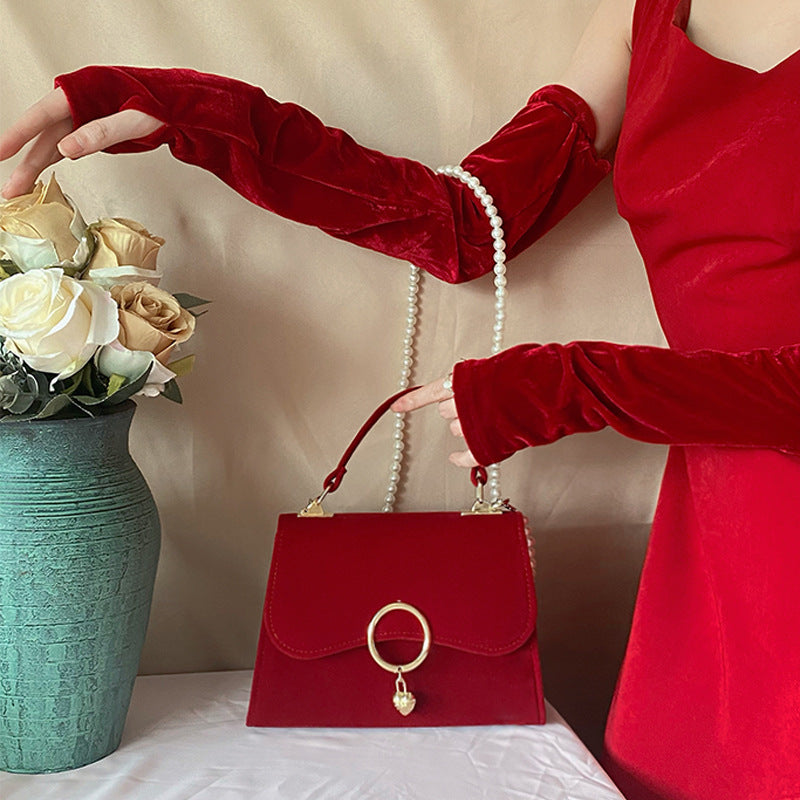 Velvet Dinner Handbag by Lynda