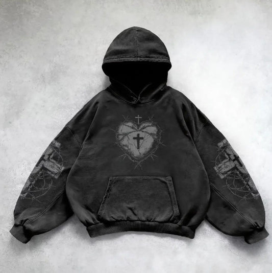 Street Style Gothic Hoodie