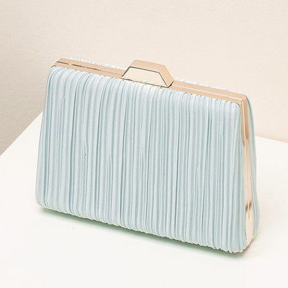 Kaydence Blue Evening Clutch Bag