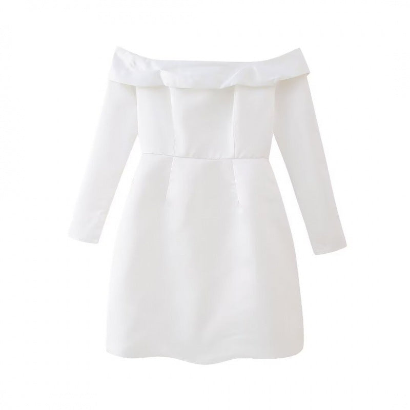 | Off-Shoulder Mini Dress