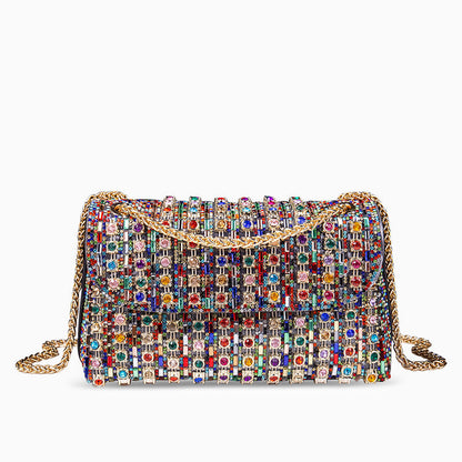 Kristi Diamond Chain Bag