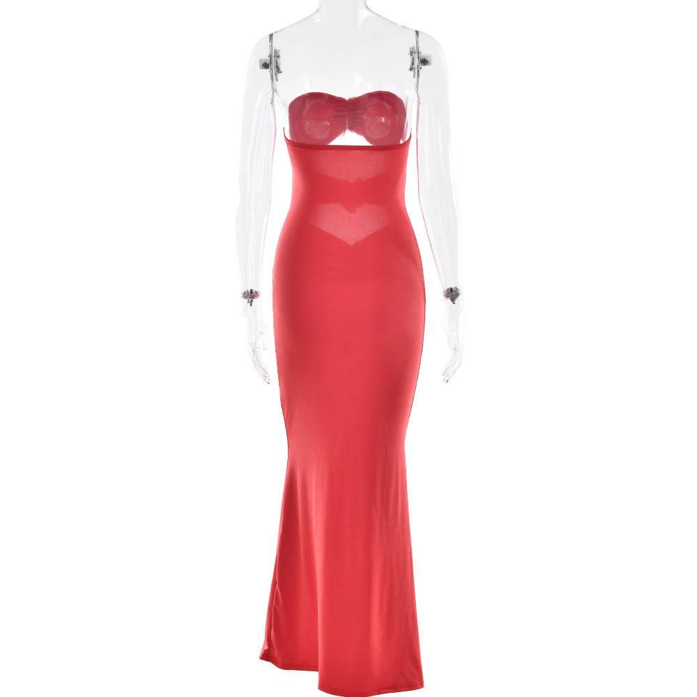 Charlotte Maxi Dress - Red