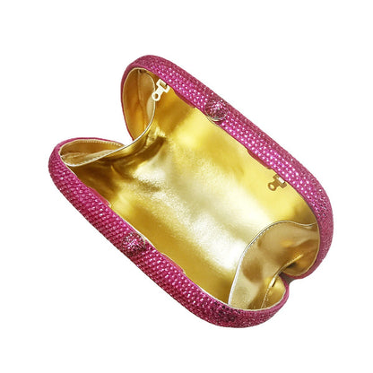 Rhinestone Clutch by Sophie