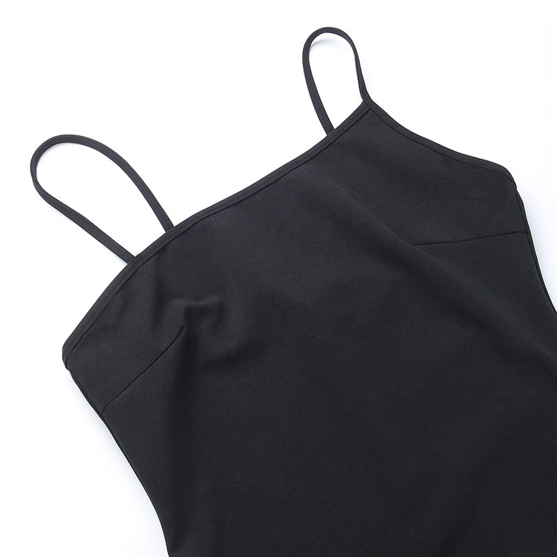 Sorano Slit Dress - Black