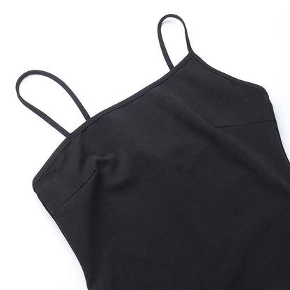 Sorano Slit Dress - Black