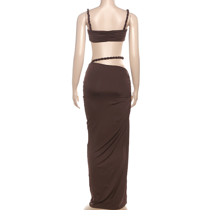 Makoko Co-Ord set - Brown