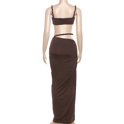 Makoko Co-Ord set - Brown