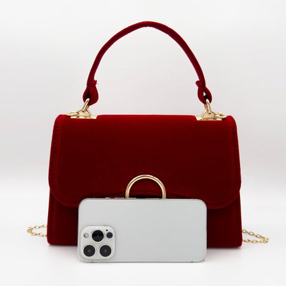 Velvet Dinner Handbag by Lynda