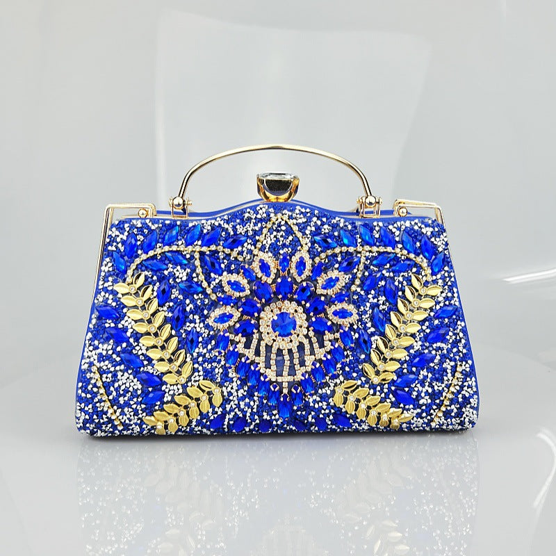 Diamond Encrusted Clutch Bag by Renee