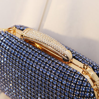 Diamond Encrusted Clutch Bag by Sara