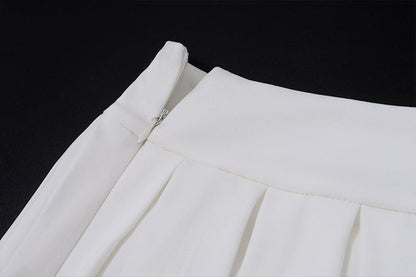 Hadid Co-ord - White