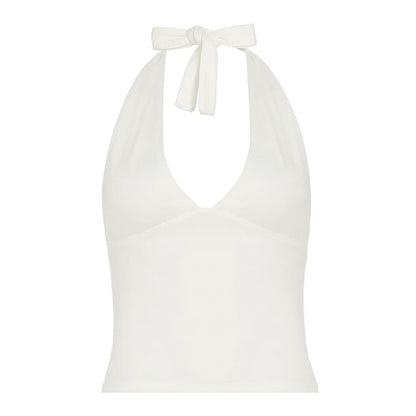 Larae Backless Halter Top