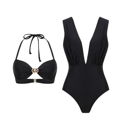 Baybliss Swimsuit Set - Black
