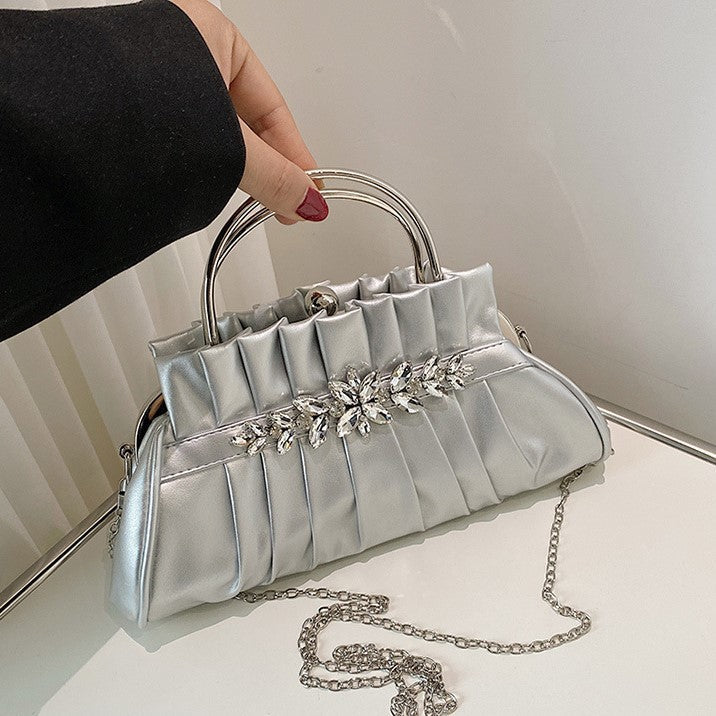 Olive Buckle Handbag Clip