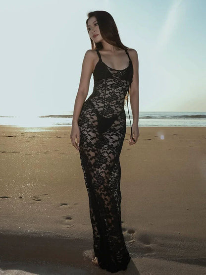 Emilia Lace Maxi Dress