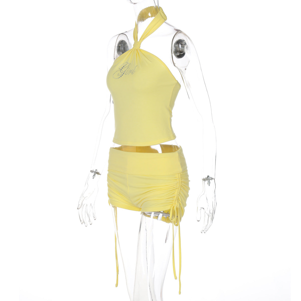 Lucy Halter Top & Shorts Set