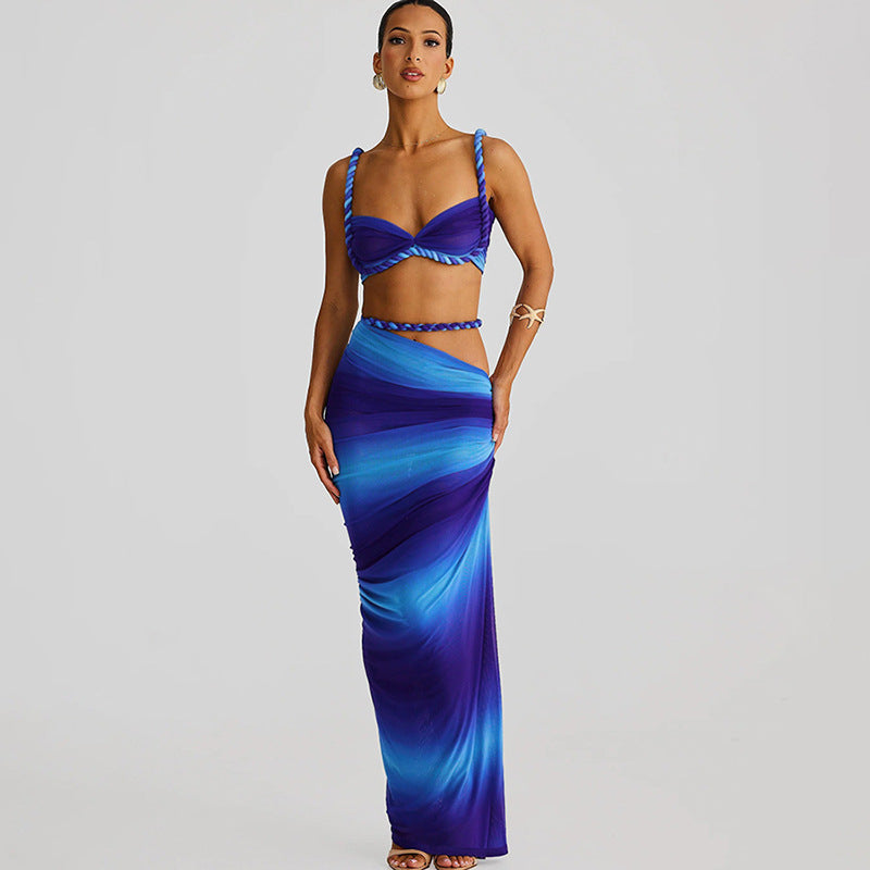Makoko Co-Ord set - Blue