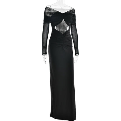 Siela Maxi Dress - Black