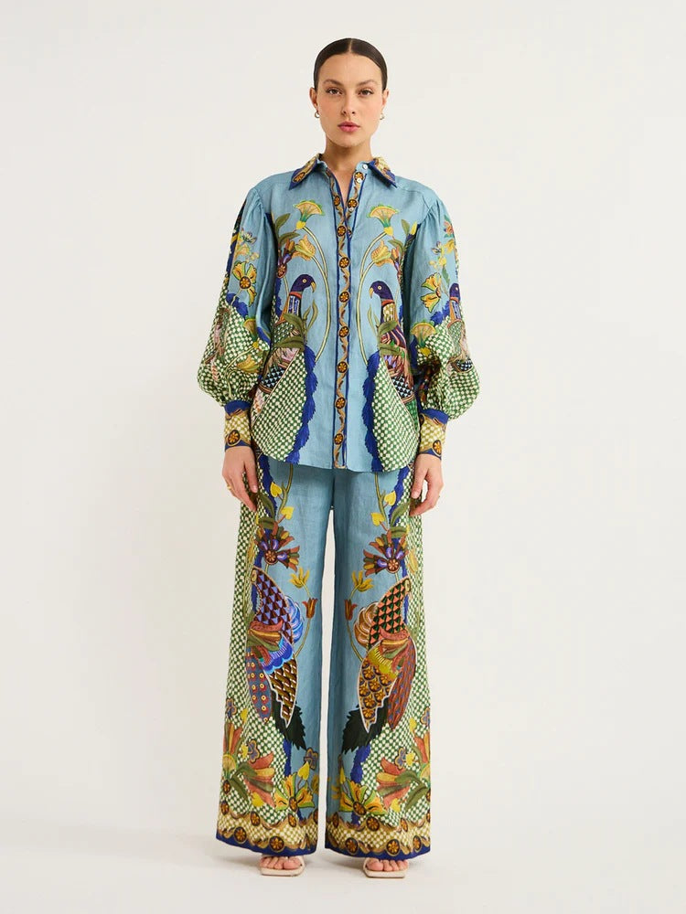 Mirrisa Co-Ord - Blue