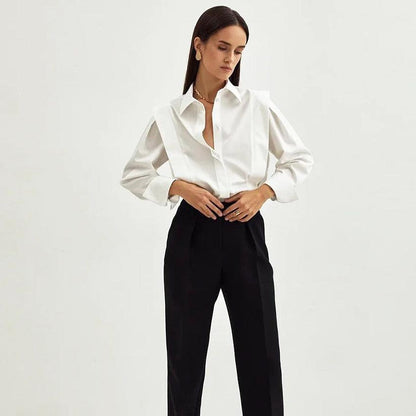 | Organic Cotton Women's Classic Formal Blouse