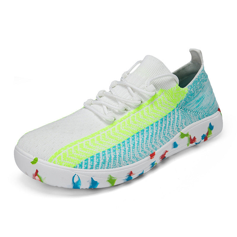 Women's Lightweight Breathable Athletic Sneakers With Lace Up Comfort