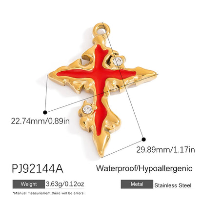 Timeless Evil Eye Stainless Steel Necklace – Protective Charm Pendant