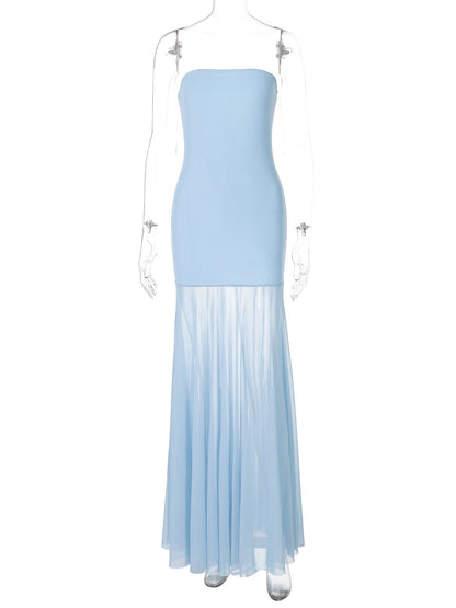 Vivaya Maxi Dress - Blue