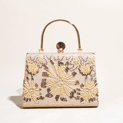 Margaret Beaded Clutch